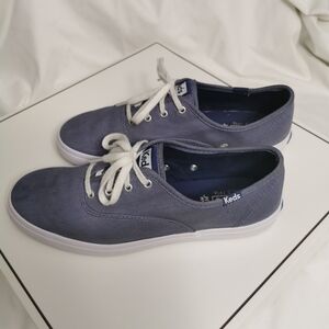 Keds Champion Dream Foam Sneakers Chambray Blue Women's 8